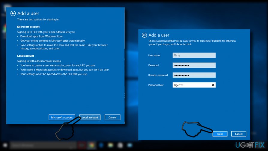Windows 10系统没办法创建新用户的解决方案