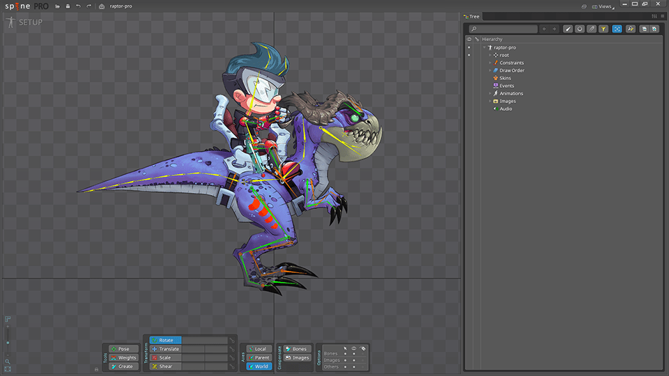 Spine免费版v4.1.14最新版
