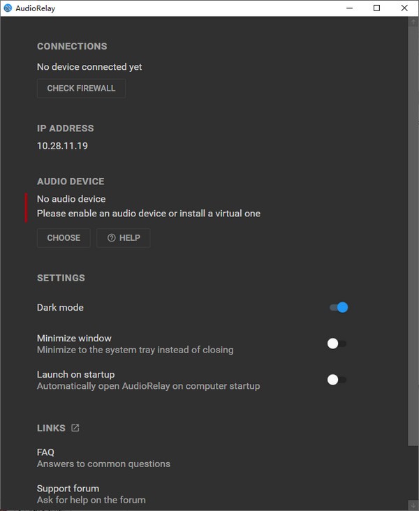 AudioRelay手机当电脑音箱软件(电脑版+手机版)v0.9.1绿色纯净版