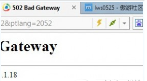 网页打不开提示502 bad gateway 的Windows 10解决方案