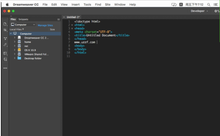 Adobe Dreamweaver CC 2017 Mac官方最新完整版