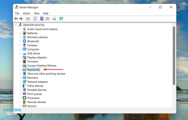 Windows 11系统测试不到键盘如何解决