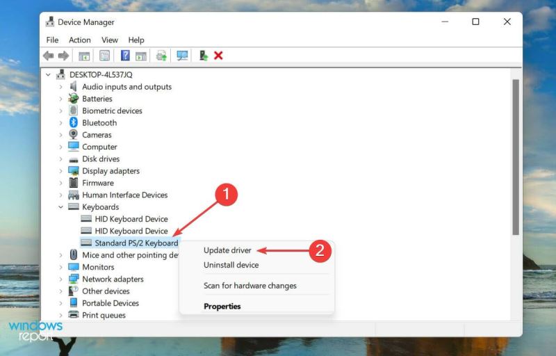 Windows 11系统测试不到键盘如何解决