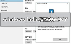 Windows 10系统hello指纹设置不了如何解决？Windows 10系统指纹设置不知道决办法