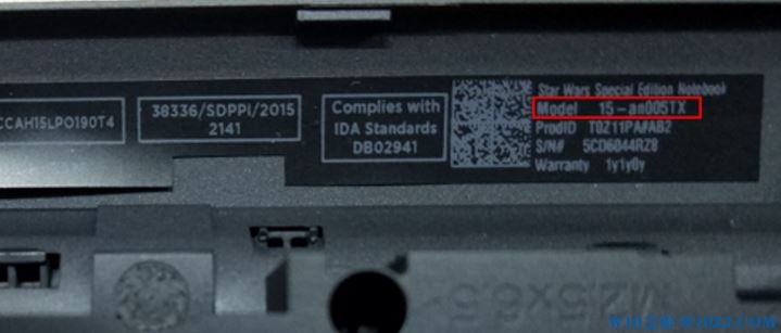 怎么样查询惠普笔记本型号?惠普笔记本型号与小型号查询办法