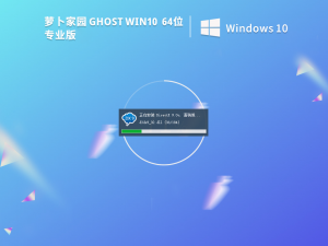 萝卜家园 Ghost Windows 10 64位 专业装机版